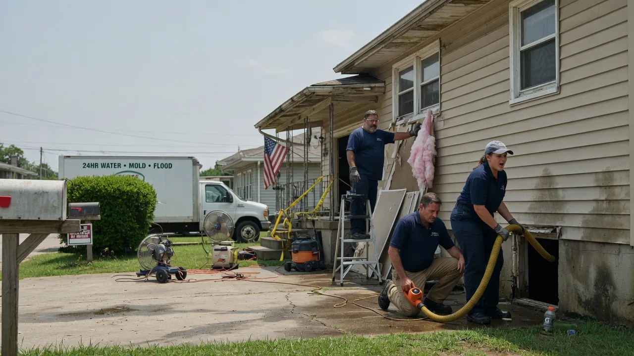 Water Damage Repair in Humboldt, KS near me